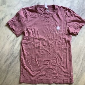 Bee Kind Mauve Pink Tee